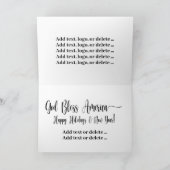 Krachtige Bald Eagle-feestkaart Kaart (Binnen)