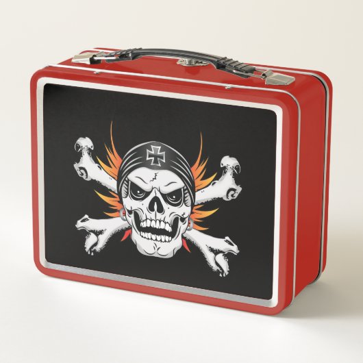 Krachtige beenderen met ontvlammende vleugels (Achterkant)