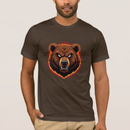 Krachtige Beer – Ruwe Kracht van de Natuur T-shirt