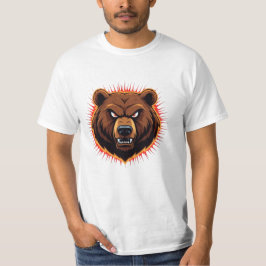 Krachtige Beer – Ruwe Kracht van de Natuur T-shirt