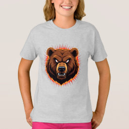 Krachtige Beer – Ruwe Kracht van de Natuur T-shirt