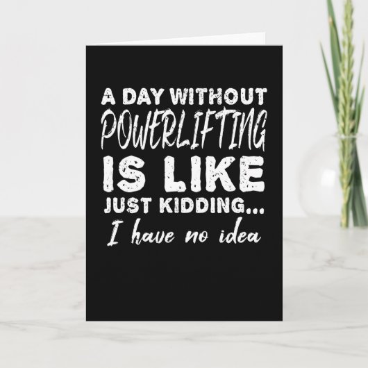 Krachtige beladingbouw Gezegde Kaart (Voorkant)