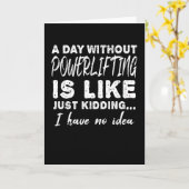 Krachtige beladingbouw Gezegde Kaart (Gele Bloem)