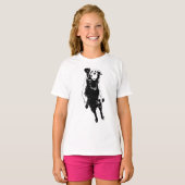 Krachtige bewegingslijn t-shirt (Voorkant volledig)