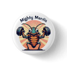 Krachtige bidsprinkhaan