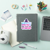 Krachtige Bijbeltekst Sticker (iPad Cover)