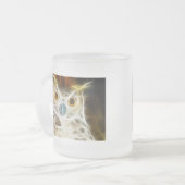 Krachtige blik matglas koffiemok (Voorkant links)