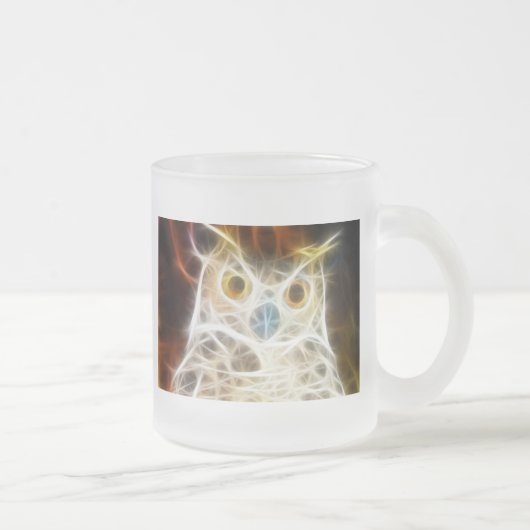 Krachtige blik matglas koffiemok (Rechts)