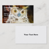 Krachtige blik visitekaartje (Voorkant / Achterkant)