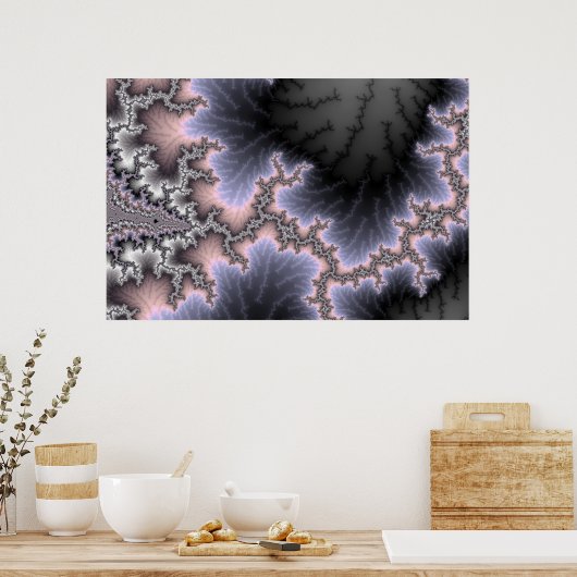 Krachtige bliksem poster (Keuken)