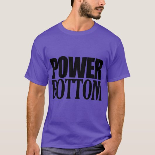 KRACHTIGE BODEM T-SHIRT (Voorkant)