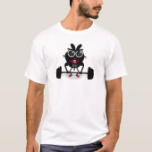 Krachtige Bunny Workout T-shirt (Voorkant)