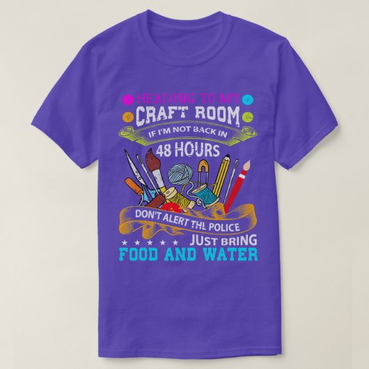 Krachtige cadeautjes voor scrapbooking t-shirt (Design voorkant)