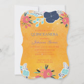 KRACHTIGE DAG VAN DE DOOD VAN DE QUINCEAÑERA-INVIT KAART (Voorkant)