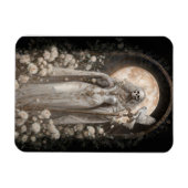 Krachtige Dame Santa Muerte Magneet (Horizontaal)