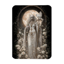 Krachtige Dame Santa Muerte Magneet