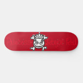 Krachtige eieren op Royal Red Persoonlijk Skateboard (Horizontaal)