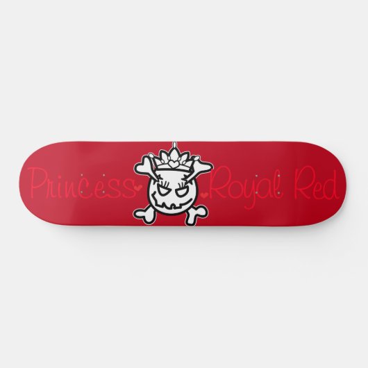 Krachtige eieren op Royal Red Persoonlijk Skateboard (Horizontaal)