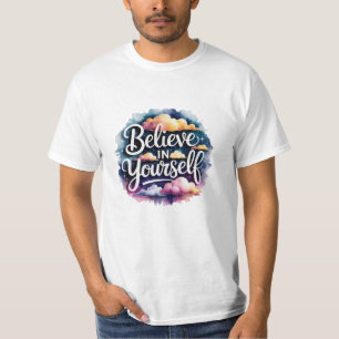 Krachtige en positieve Motivatie graphics T-shirt