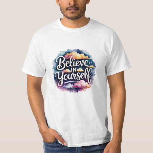 Krachtige en positieve Motivatie graphics T-shirt (Voorkant)