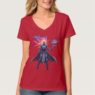 Krachtige etherische spellcaster voor moderne heks t-shirt