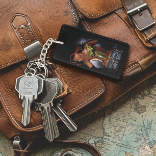 Krachtige Fantasy Draak Tattoo Vrouw Sleutelhanger