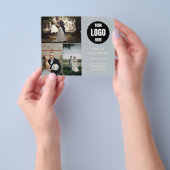Krachtige flyer voor fotografen | Scan de QR-code (Hand)
