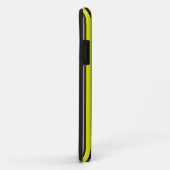 💛 Krachtige Gele Streep Ritme ⚡ Modern Verticaal Case-Mate iPhone Case (Achterkant/rechts)