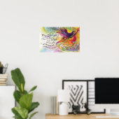 Krachtige God, 20 x 12,5 inch, afdrukken Poster (Thuiskantoor)