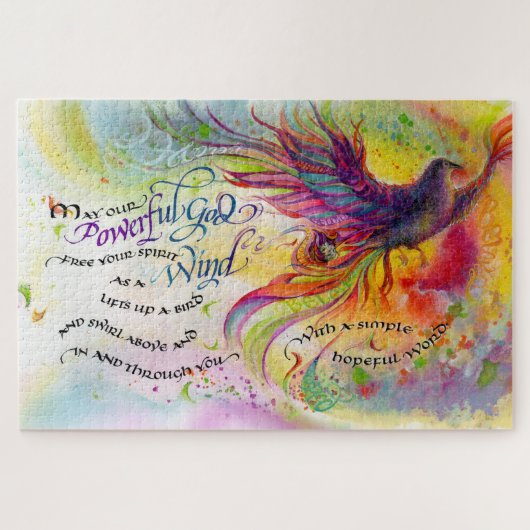 Krachtige God Puzzle, 20 x 30 inch, 1.014 stuks Legpuzzel (Horizontaal)