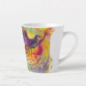 Krachtige God/Wind 12 oz. Latte Mok (Rechts)