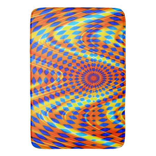 Krachtige golven...... badmat (Voorkant Verticaal)