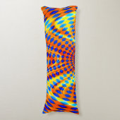 Krachtige golven...... lichaamskussen (Voorkant Verticaal)