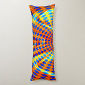 Krachtige golven...... lichaamskussen (Achterkant (Verticaal))