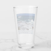 Krachtige golven op raketglas glas (Achterkant)