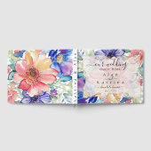 Krachtige Gouden Bloemlijst Frame Gastenboek (Volledig)