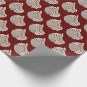 Krachtige handen cadeaupapier (Hoek)