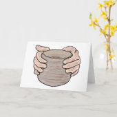 Krachtige handen kaart (Gele Bloem)