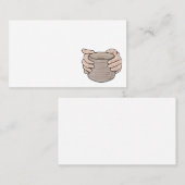 Krachtige handen visitekaartje (Voorkant / Achterkant)