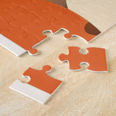Krachtige Impact: Moderne Abstracte Kunst  Legpuzzel (Zijkant)
