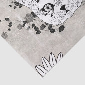 Krachtige kattenkop tissuepapier (Detail)