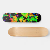 Krachtige kleuren persoonlijk skateboard (Horizontaal)