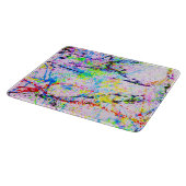 Krachtige kleuren snijplank (Hoek)