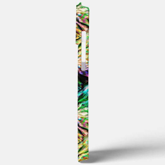 Krachtige kleurrijke textuur, abstracte vierkantje Case-Mate iPhone case (Achterkant / Links)