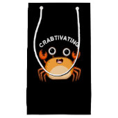 Krachtige krab pun Dark BG Klein Cadeauzakje (Voorkant)