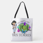 Krachtige kunstenaar - Zie achterzijde - Tas (Voorkant)