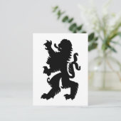 Krachtige Leeuw Ansichtkaart Briefkaart (Staand voorkant)