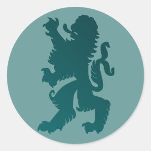 Krachtige Leeuw Sticker