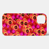 Krachtige levendige hippie mixt bloemen achtergron Case-Mate iPhone case (Achterkant (horizontaal))