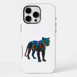 Krachtige Luipaard Kunst iPhone 16 Pro Max Hoesje